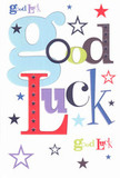 The exuberant energy of Earlsfield finds its form in this good luck card-where bold, oversized blue letters mingle with radiant reds, serene moss greens, and deep violets, creating a swirl of colour and optimism. Each letter, thoughtfully crafted, radiates the warmth of community support that lines Garratt Lane, while playful stars of navy, lemon, and lavender are scattered with carefree abandon across a pristine white field. The velvety smooth card invites a gentle touch, reminding one of the joy in receiving a crisp bouquet from Earlsfield Flowers. Designed for those embarking on their next big step-be it starting a new job, facing exams at a local school, or taking on the stage at a nearby studio-this card holds the spirit of encouragement one finds over coffee with friends in Earlsfield cafés. Overflowing with warmth, possibility, and a hint of magic, it's a heartfelt wish made tangible, ready to press into the waiting palm of someone about to make a new memory.